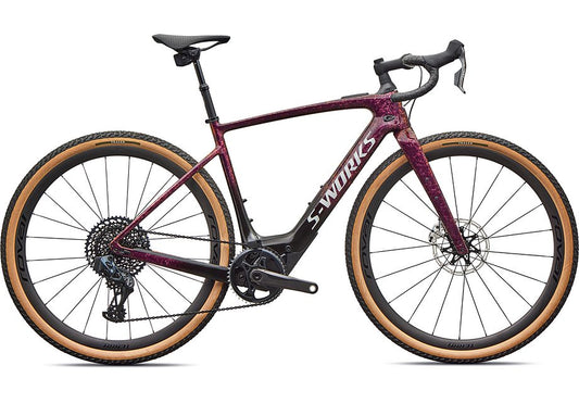 2026 Specialized Creo Sl S-Works Carbon Bike Gloss Bordeaux Metallic/Fade/Pearl Dry Impasto/Silver Dust 61-Goodwynn's