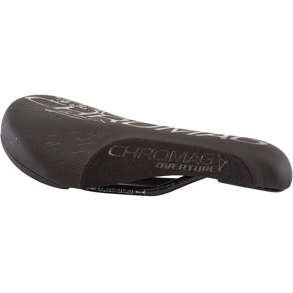 Chromag Overture Saddle CrMo Rails - Black-Goodwynn'sGoodwynn's