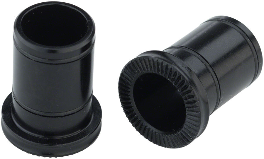 Front Hub Conversion Caps: 12mm Thru-Axle Black-Goodwynn'sGoodwynn's