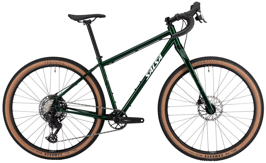 Salsa Fargo Apex AXS Transmission Bike - 29" Steel Peat Moss Medium