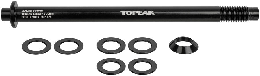 Topeak Zi:RAK Thru-Axle - 12 x 1.75mm-Goodwynn'sGoodwynn's