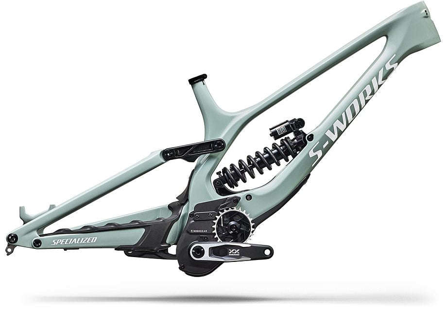 Specialized Demo 11 S-Works Frm Frame Gloss Agave Grey / Metallic White Silver S3-Goodwynn'sGoodwynn's
