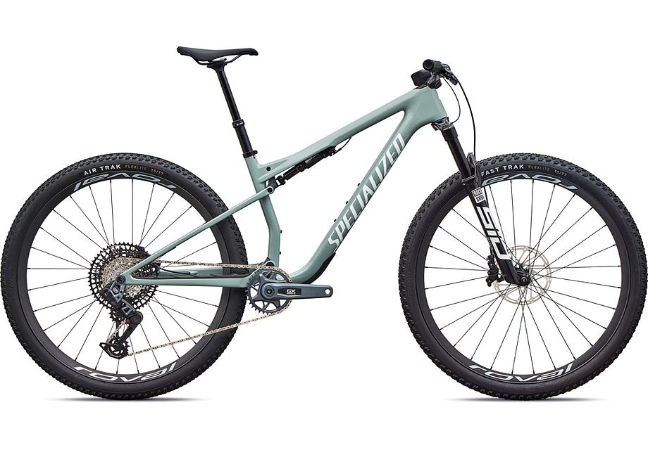 2027 Specialized Epic 9 Expert Bike Gloss Agave Grey / Metallic White Silver S-Goodwynn'sGoodwynn's