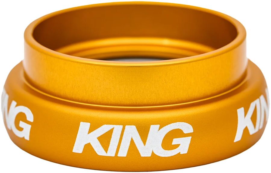 Chris King InSet 8 Headset Lower Cup Bearing - EC44 1-1/4" Matte Gold 50th Anniversary-Goodwynn'sGoodwynn's
