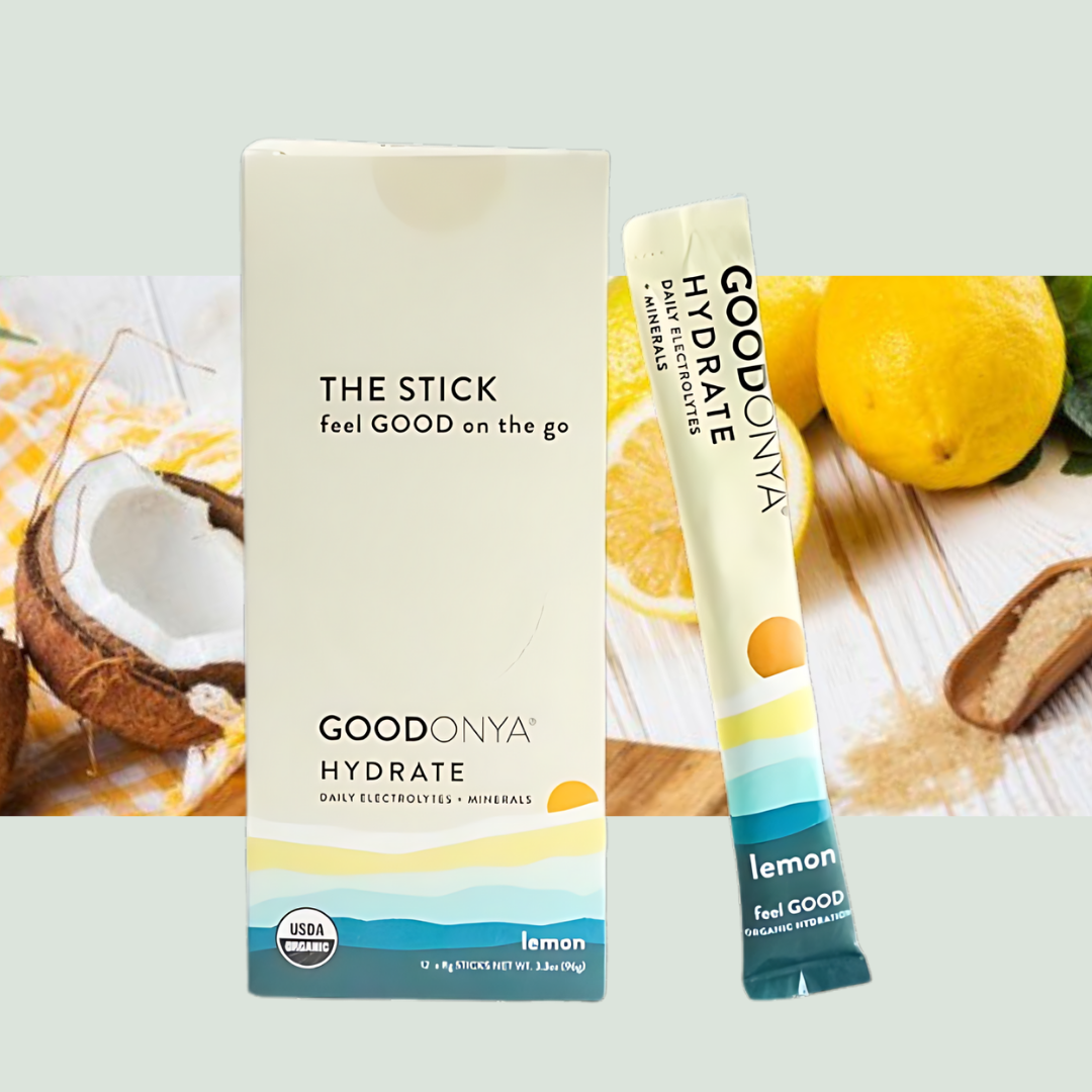 GOODONYA - Organic Hydration™ Stick Pack (12 Single-Serve Sticks)-Goodwynn'sGoodwynn's
