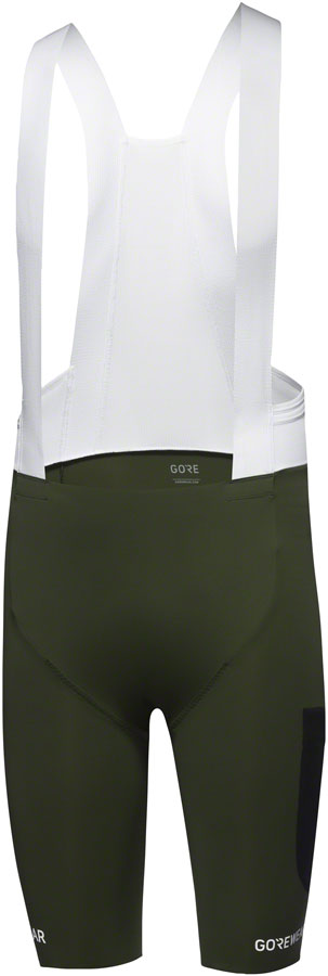 Gorewear Spinshift Cargo Bib Shorts + - Green Mens Large