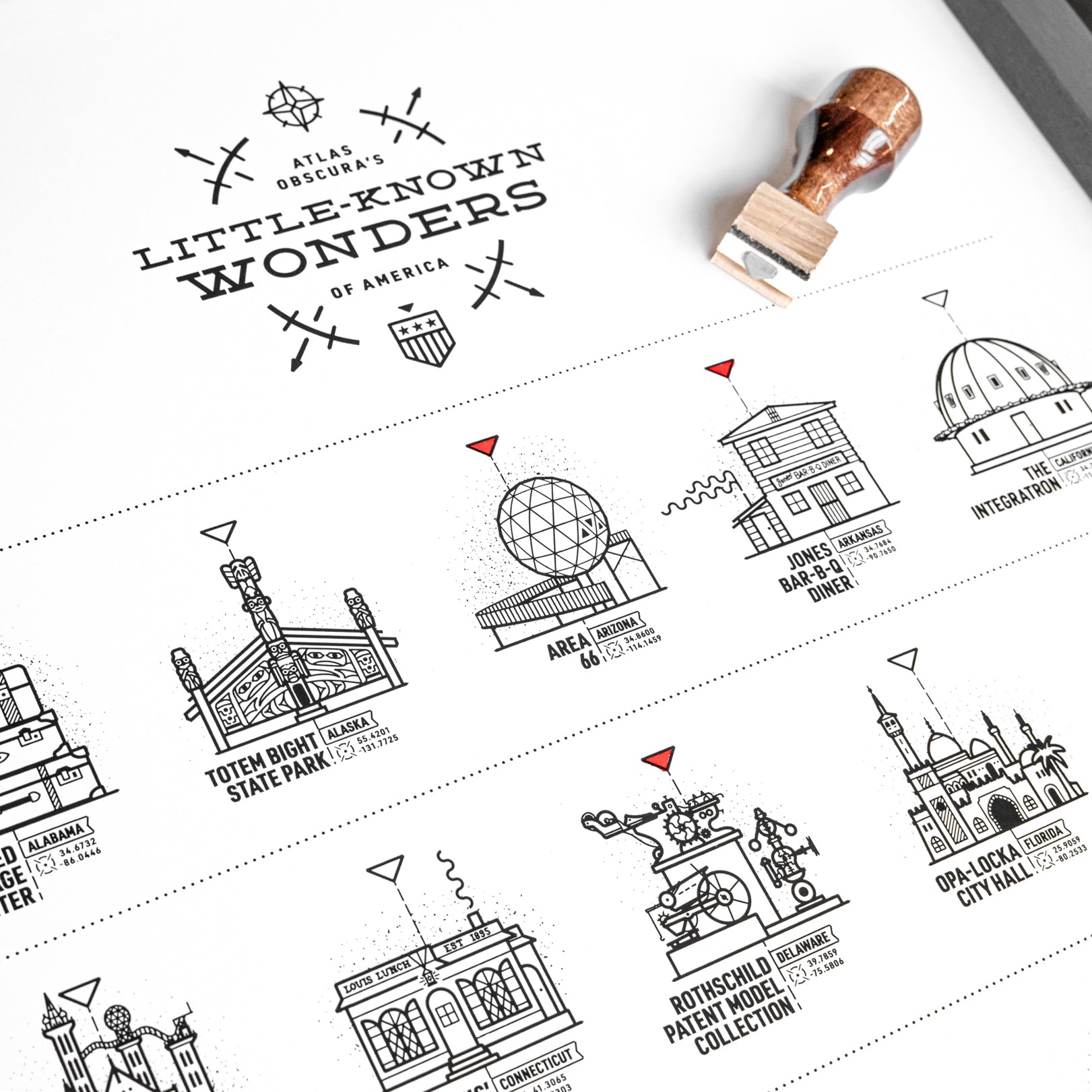 The Atlas Obscura® Register Print-Goodwynn'sGoodwynn's