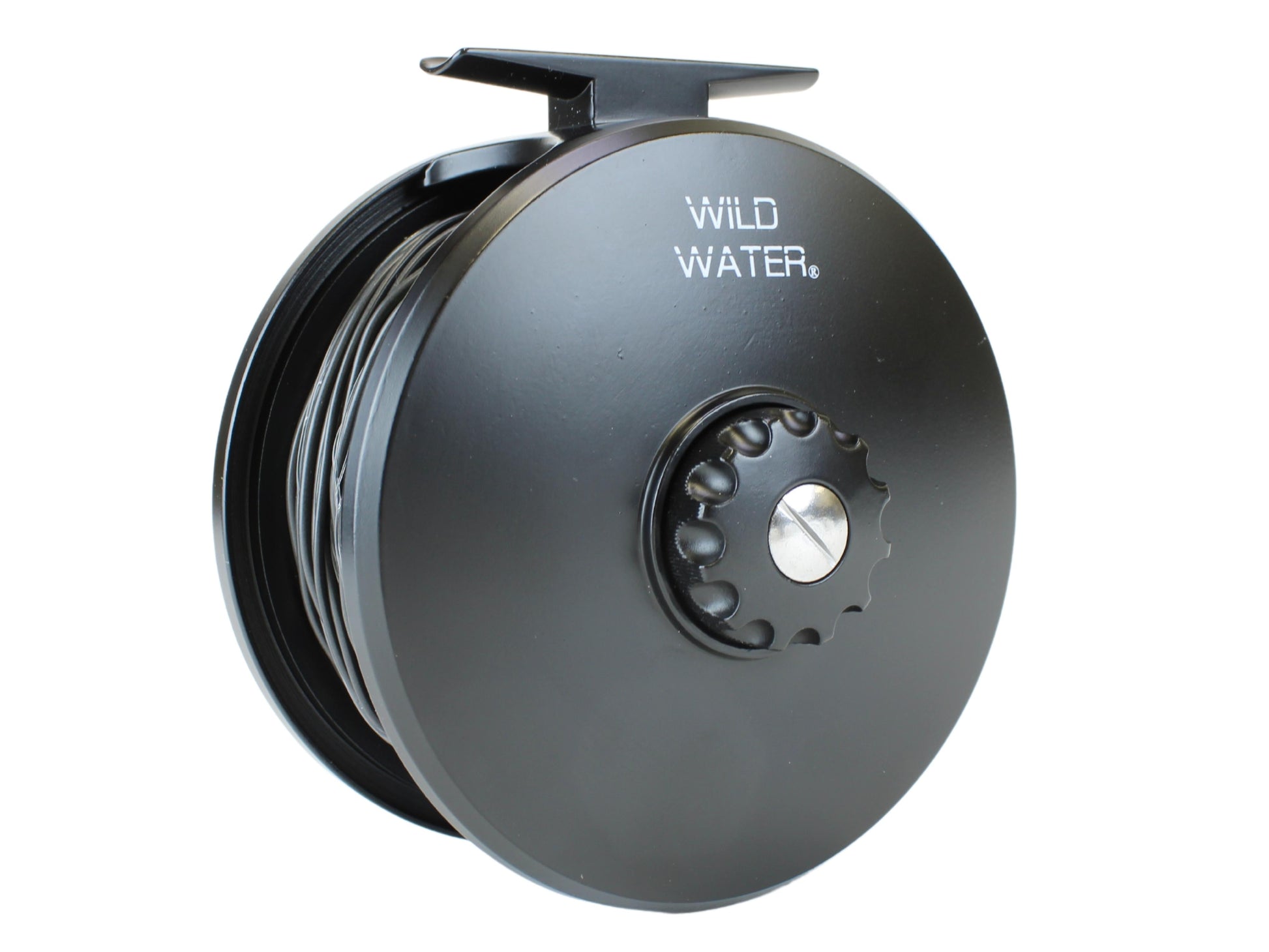 Wild Water Die Cast 114mm Fly Reel, 12 Weight Line-Goodwynn'sGoodwynn's