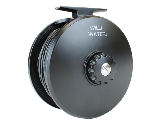 Wild Water Die Cast 114mm Fly Reel, 12 Weight Line-Goodwynn's