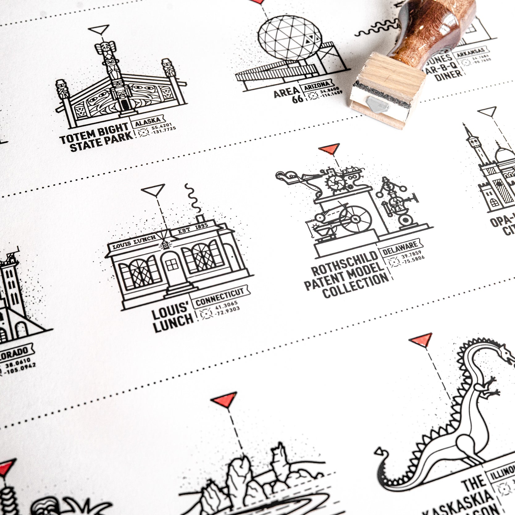 The Atlas Obscura® Register Print-Goodwynn'sGoodwynn's
