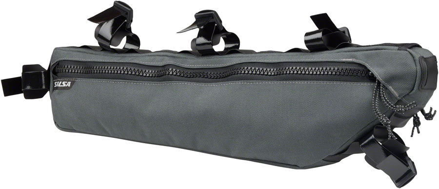 Salsa EXP Series Cholla Half-Frame Bag - Size 6 Gray-Goodwynn'sGoodwynn's