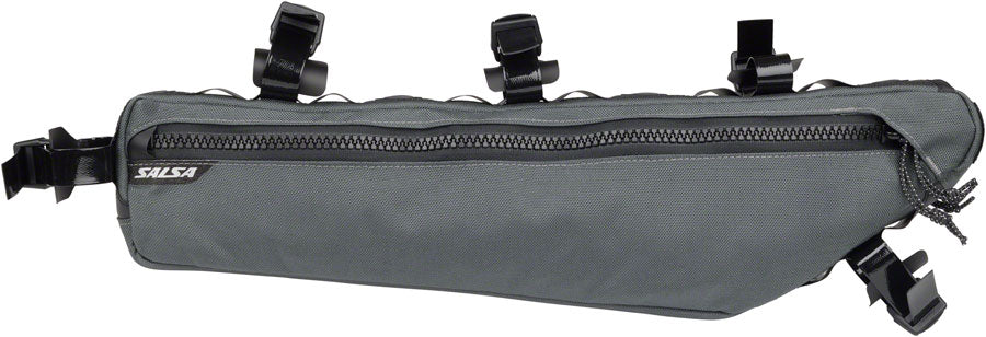 Salsa EXP Series Cholla Half-Frame Bag - Size 4 Gray-Goodwynn'sGoodwynn's