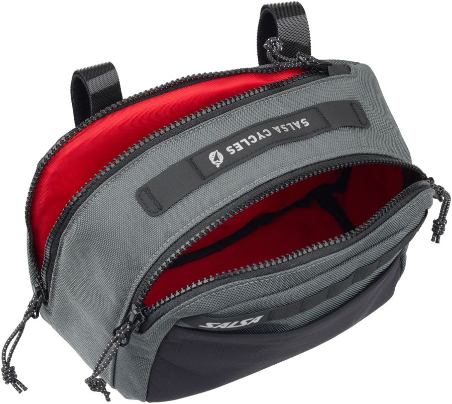 Salsa EXP-R Series Fireweed Handlebar Bag - Gray-Goodwynn'sGoodwynn's