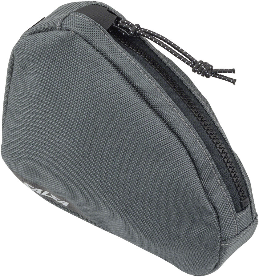 Salsa EXP-R Series Cattail Rear Top Tube Bag - Gray-Goodwynn'sGoodwynn's