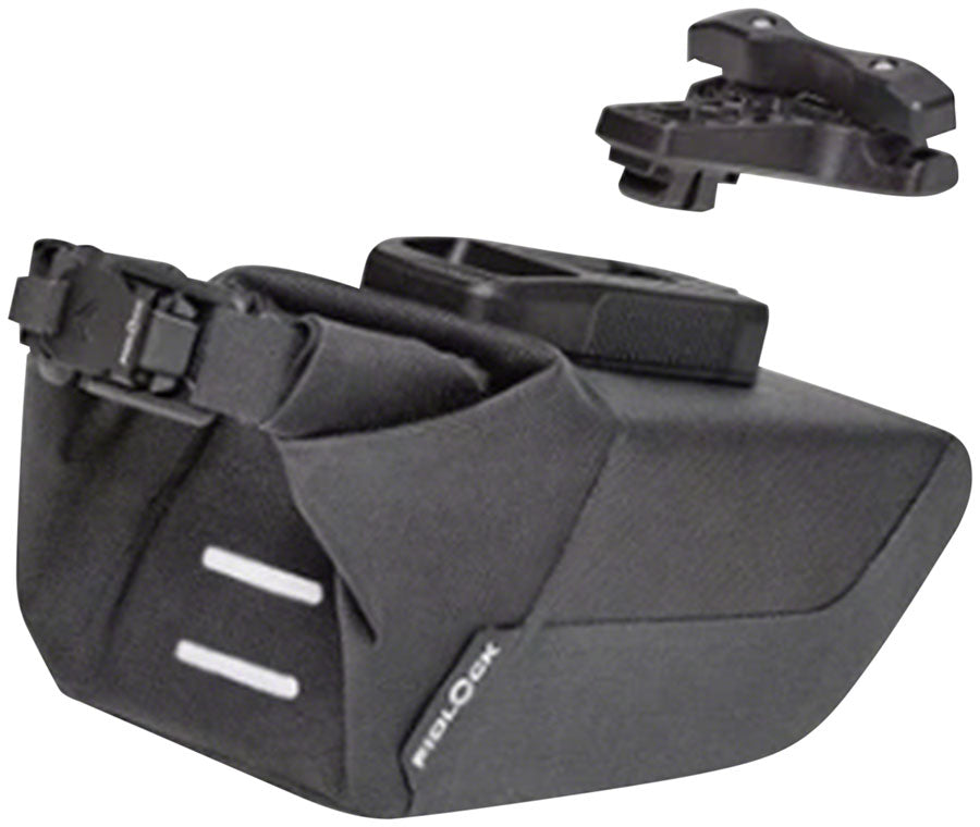 Fidlock Pinclip Saddle Bag and Base - Small Black