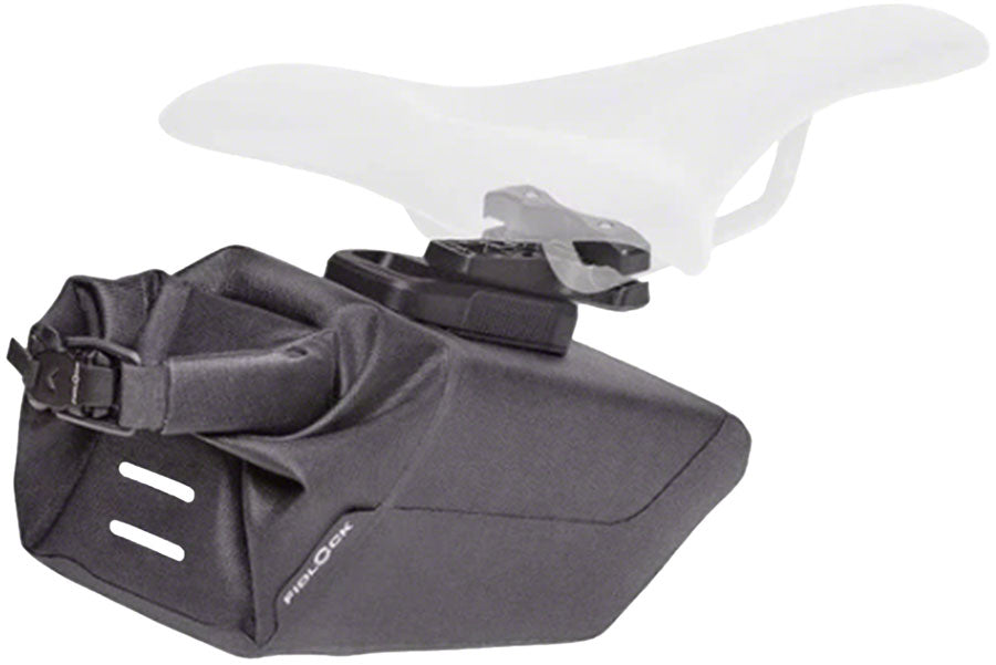 Fidlock Pinclip Saddle Bag and Base - Medium Black-Goodwynn'sGoodwynn's