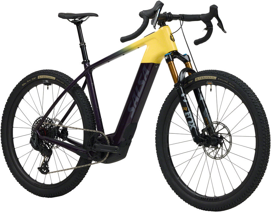 Salsa Tributary C Force XO AXS Transmission SUS Ebike - 29" Carbon Amethyst/YLW Medium-Goodwynn'sGoodwynn's