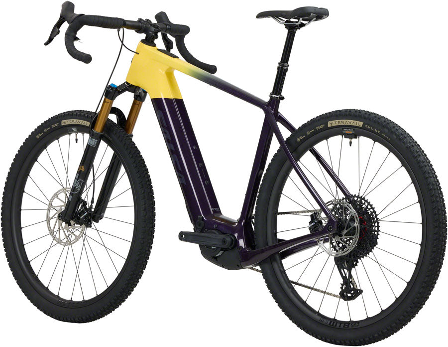 Salsa Tributary C Force XO AXS Transmission SUS Ebike - 29" Carbon Amethyst/YLW X-Large-Goodwynn'sGoodwynn's