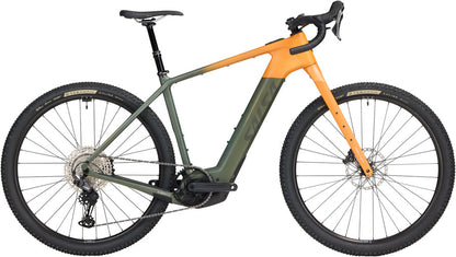 Salsa Tributary C GRX 820 Ebike - 29" Carbon Dark Pine/Terracotta Large