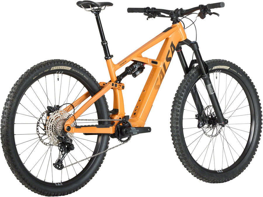 Salsa Moraine Deore 12 Ebike - 29" Aluminum Terracotta Orange Small-Goodwynn'sGoodwynn's