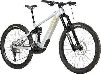 Salsa Notch Deore 12 Ebike - 29" Aluminum Silver Large