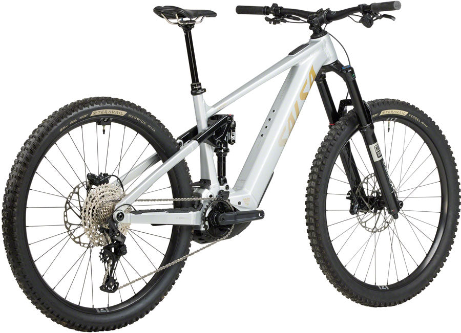 Salsa Notch Deore 12 Ebike - 29" Aluminum Silver Large-Goodwynn'sGoodwynn's
