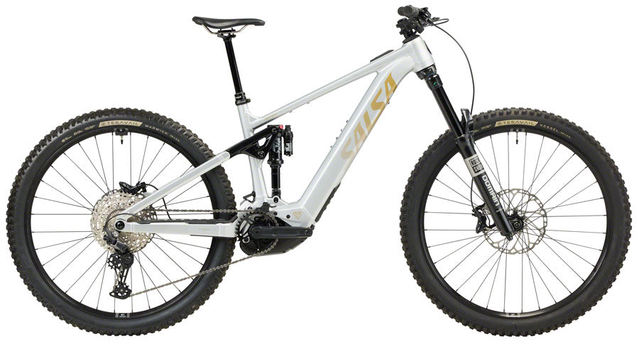 Salsa Notch Deore 12 Ebike - 29" Aluminum Silver Small-Goodwynn'sGoodwynn's