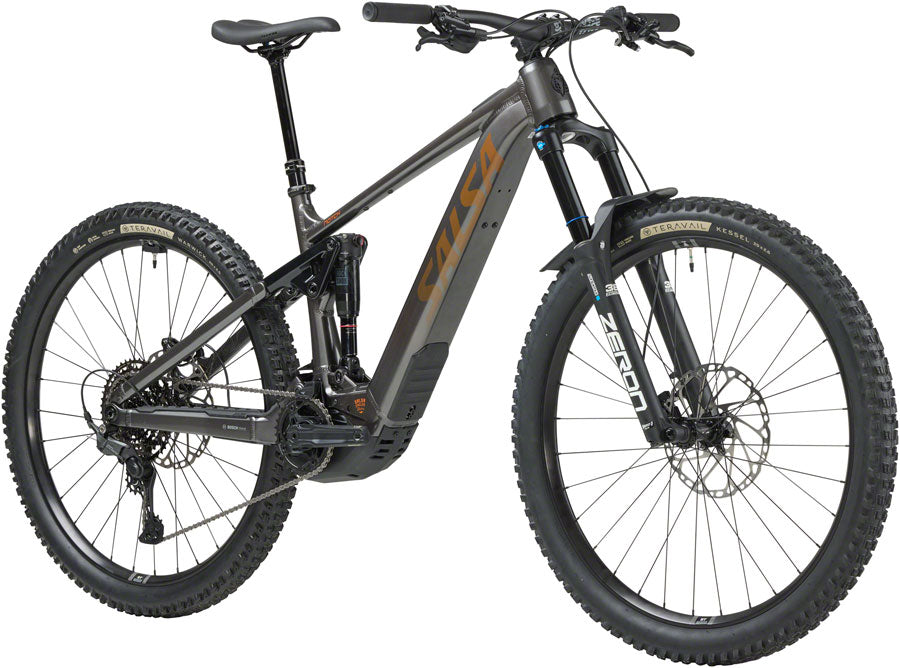 Salsa Notch Cues 10 Ebike - 29" Aluminum Charcoal Black X-Large-Goodwynn'sGoodwynn's