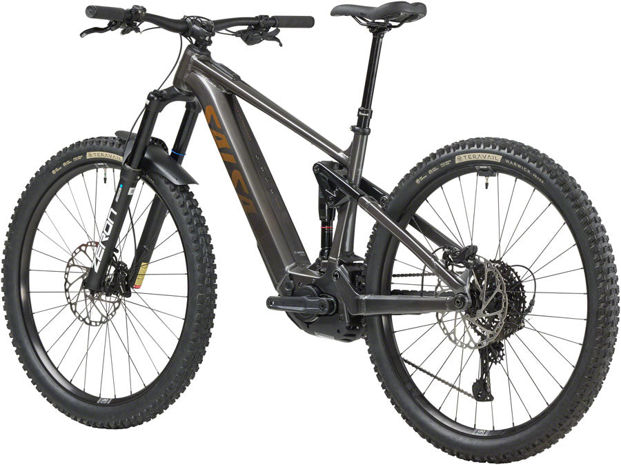 Salsa Notch Cues 10 Ebike - 29" Aluminum Charcoal Black Large-Goodwynn'sGoodwynn's