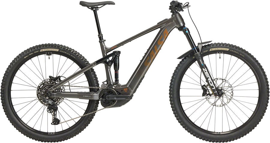Salsa Notch Cues 10 Ebike - 29" Aluminum Charcoal Black X-Large-Goodwynn'sGoodwynn's