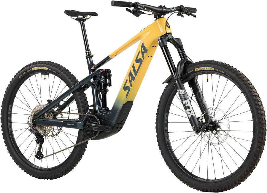 Salsa Notch C Deore 12 Ebike - 29" Carbon Slate / Apricot Small-Goodwynn'sGoodwynn's