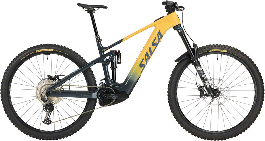 Salsa Notch C Deore 12 Ebike - 29" Carbon Slate / Apricot Small-Goodwynn'sGoodwynn's
