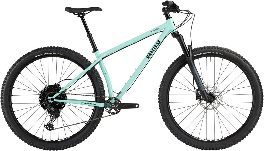 Surly Krampus Front Suspension Bike - 29" Steel Blue Oyster Coat Small-Goodwynn'sGoodwynn's