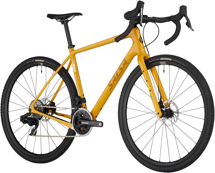 Salsa Warbird C Force AXS Wide Bike - 700c Carbon Mustard Yellow 54.5cm-Goodwynn'sGoodwynn's