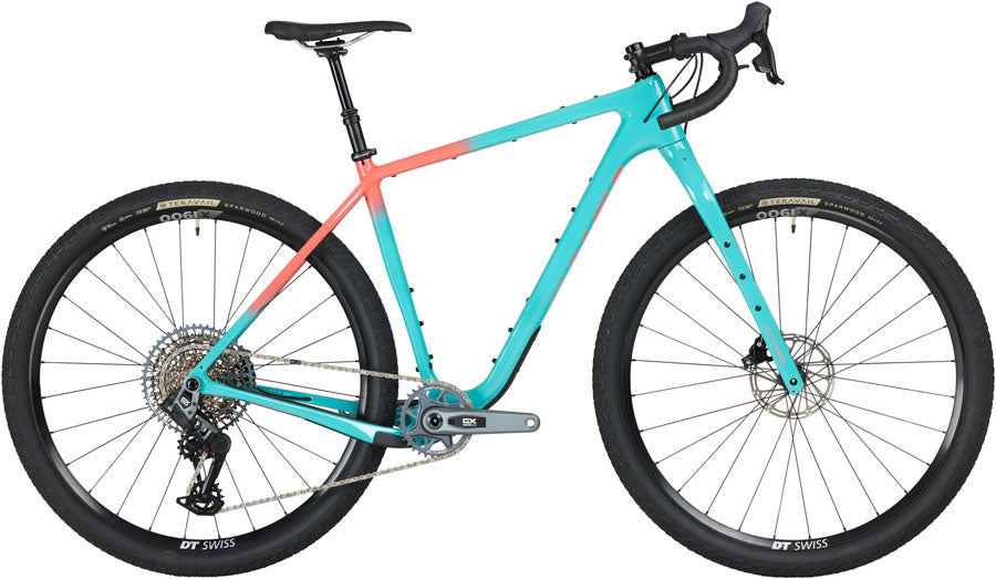 Salsa Cutthroat C Rival GX AXS Transmission Bike - 29" Carbon Teal Fade 58cm-Goodwynn'sGoodwynn's