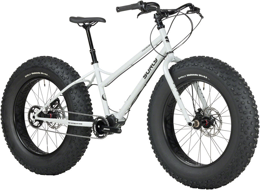 Surly Moonlander Fat Tire Bike - 24" Steel Lunar Dust Gray Small-Goodwynn'sGoodwynn's