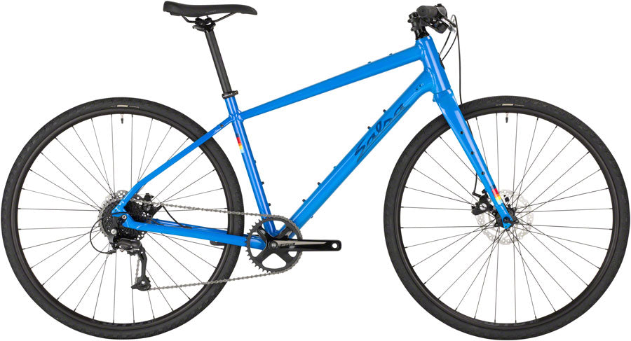 Salsa Journeyer Flat Bar Acolyte 700 Bike - 700c Aluminum Blue X-Large-Goodwynn'sGoodwynn's