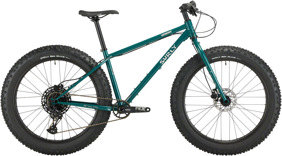 Surly Wednesday Fat Bike - 26" Steel OG Algae Small-Goodwynn'sGoodwynn's