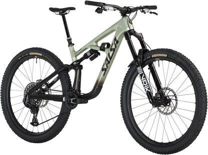 Salsa BLKthorn 145 C XO AXS Trasmission Bike - 29" Carbon Coffee BLK / Sage Medium