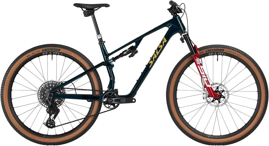 Salsa Spearfish C Deluxe XO AXS Transmission Bike - 29" Carbon Midnight Carbon X-Large-Goodwynn'sGoodwynn's