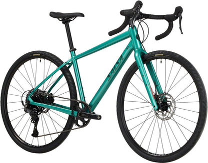 Salsa Journeyer Drop Bar Cues 1x10 Bike - 700c Aluminum Teal Green 51cm