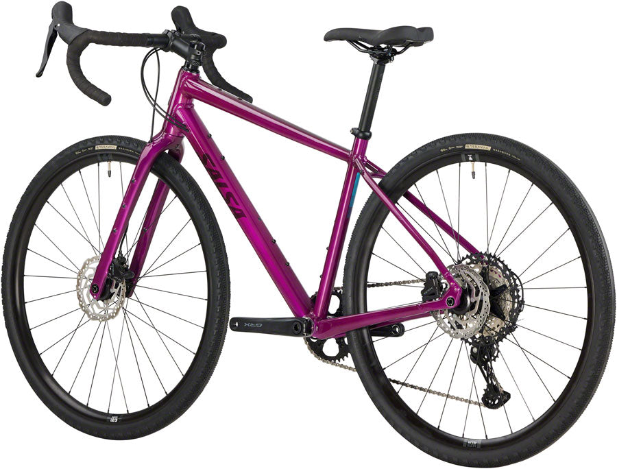 Salsa Journeyer Drop Bar GRX 610 1x12 Bike - 700c Aluminum Dark Magenta 55cm-Goodwynn'sGoodwynn's