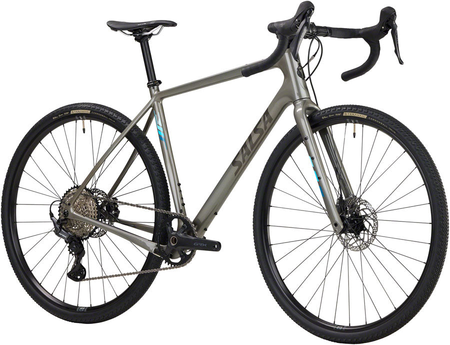 Salsa Warbird C GRX 610 1x12 Bike - 700c Carbon Dark Grey 56cm