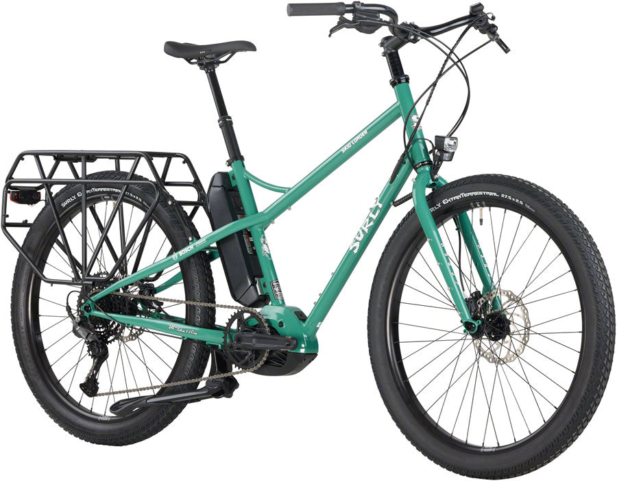 Surly Skid Loader Cargo Ebike - 27.5 Steel Illegal Smile Green Large-Goodwynn'sGoodwynn's