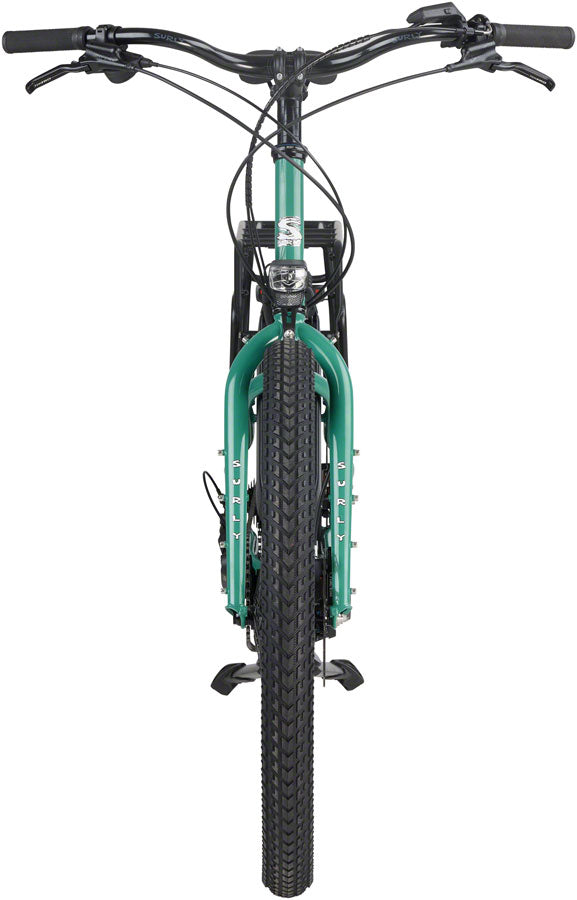 Surly Skid Loader Cargo Ebike - 27.5 Steel Illegal Smile Green Medium-Goodwynn'sGoodwynn's
