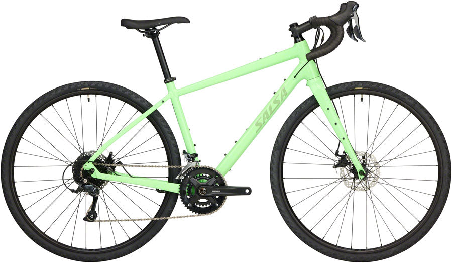 Salsa Journeyer Drop Bar Sora 2x9 Bike - 700c Aluminum Citrus Green 51cm-Goodwynn'sGoodwynn's