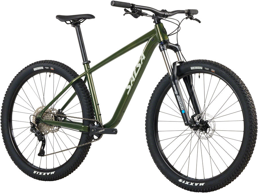 Salsa Rangefinder Deore 10 29 Bike - 29" Aluminum Dark Moss Green Medium