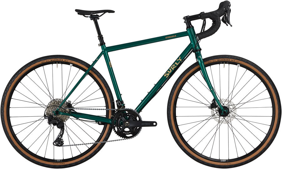 Surly Straggler Bike - 700c Steel GRX 610 2x12 Subtropic Algae 56cm-Goodwynn'sGoodwynn's