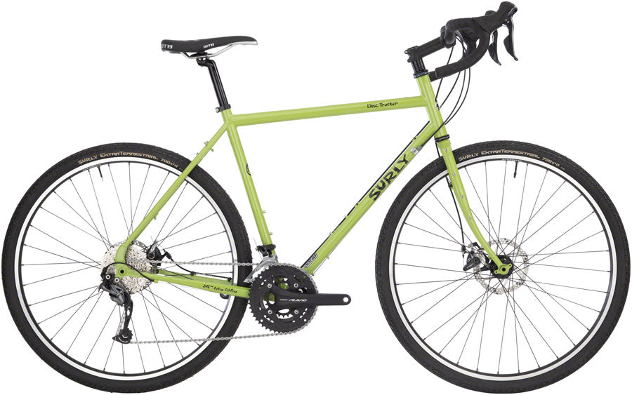 Surly Disc Trucker Bike - 700c Steel Pea Lime Soup 56cm-Goodwynn'sGoodwynn's