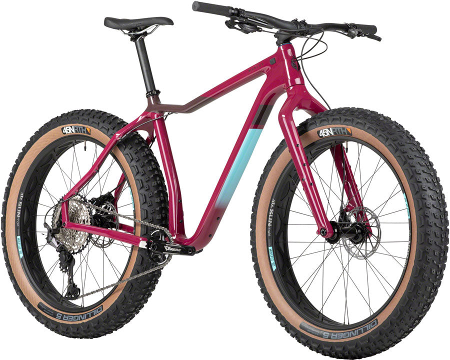 Salsa Mukluk Carbon XT Fat Tire Bike - 26" Carbon Purple Small-Goodwynn'sGoodwynn's